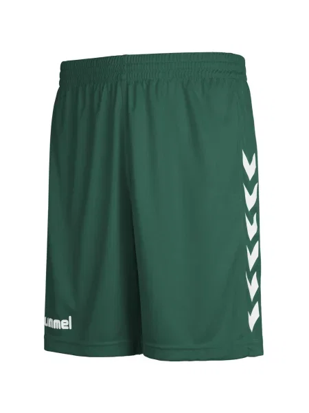 Spodenki sportowe dziecięce Hummel Core Kids Poly Shorts zielone