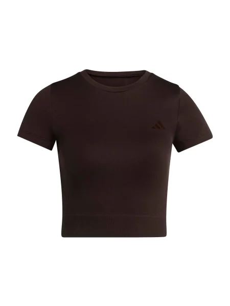 ADIDAS PERFORMANCE Tricou funcțional Essentials' maro