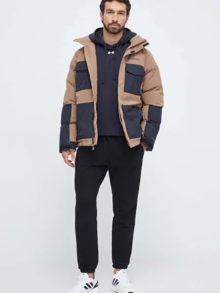 Bluza z kapturem Under Armour z kapturem polarowa czarna