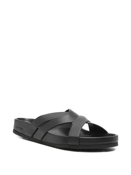 Sandale Tom Ford din piele negru