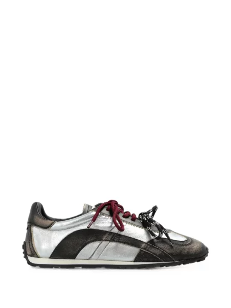 Sneakerși Dsquared2 din piele zdrențuiți