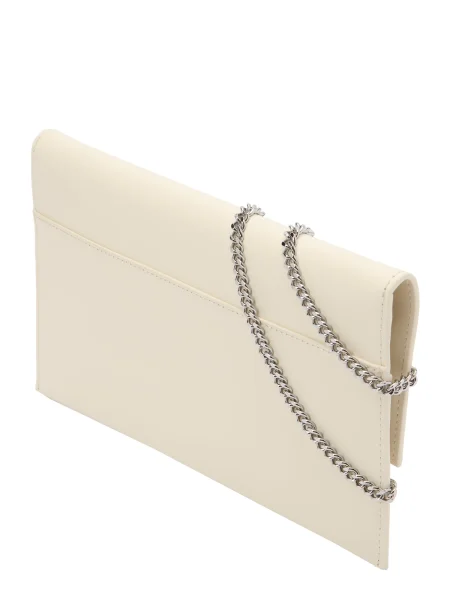 PATRIZIA PEPE Pisemska torbica bela