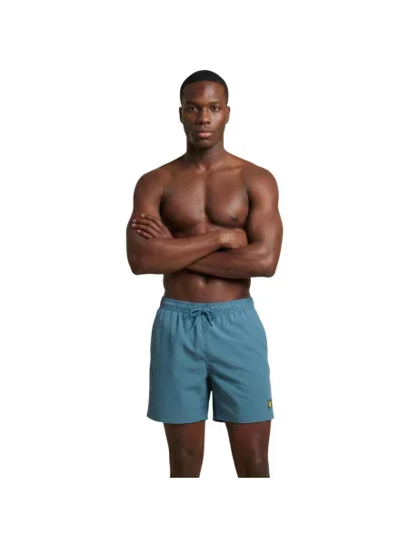 Fürdőruha Lyle & Scott kék