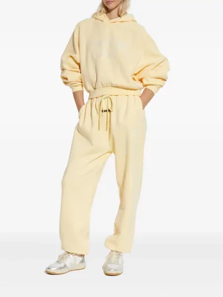 Hoodie Fear Of God Essentials με κέντημα κίτρινο