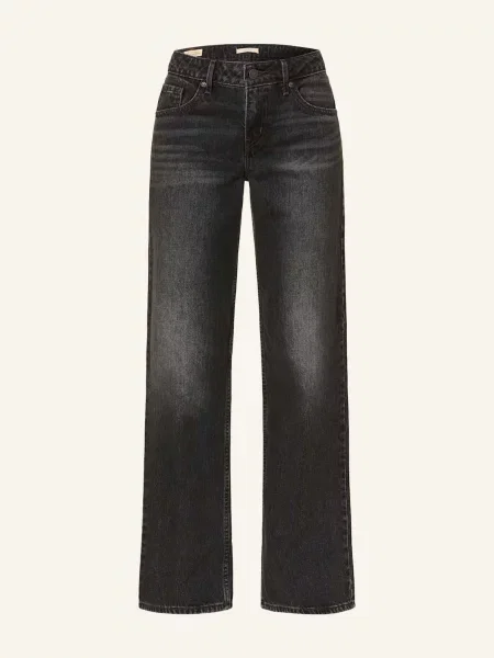 Levi's® Wide Leg Džíny Low Loose 27 blacks černé