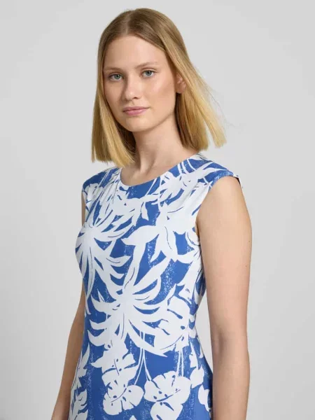Sukienka midi z plisami model ‘YSHANKA’ Lauren Ralph Lauren