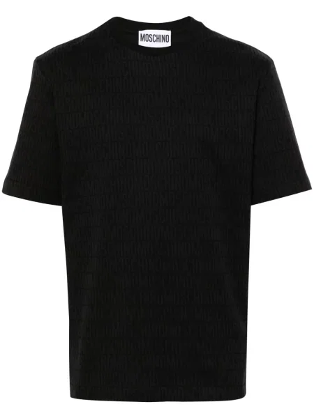 Tricou Moschino cu imagine negru