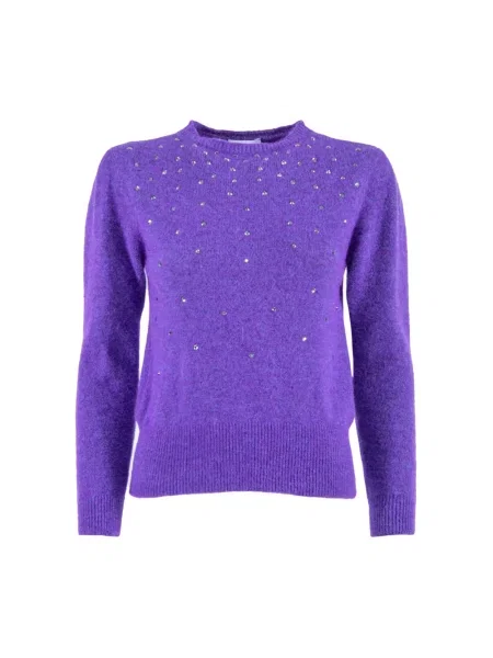 Sweter Nenette fioletowy