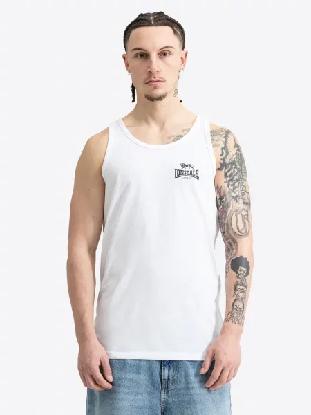 LONSDALE Tričko DOLTON' biela