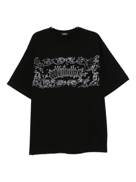 Tricou We11done cu imagine negru