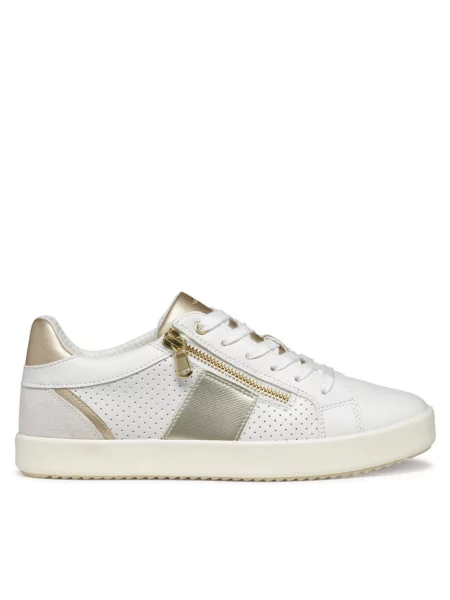 Sneakersy Geox białe