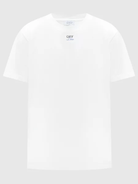 Футболка з принтом Off-White Lviv біла