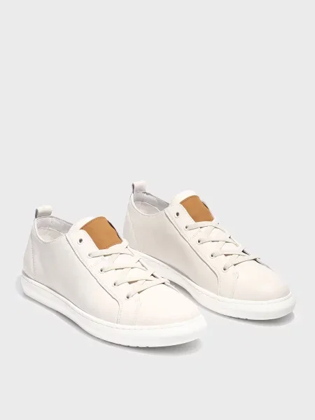 Шкіряні кросівки Respect білі