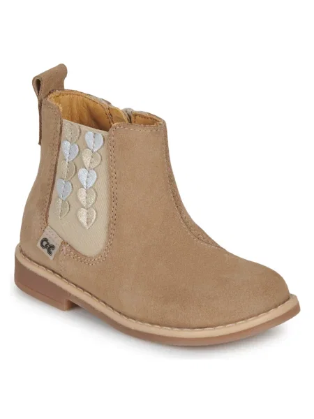 Pantofi copii Citrouille Et Compagnie bej