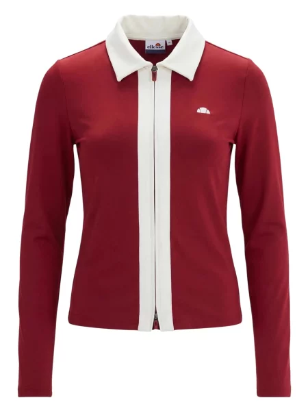 ELLESSE Hanorac Clarenza crem / intens roșu