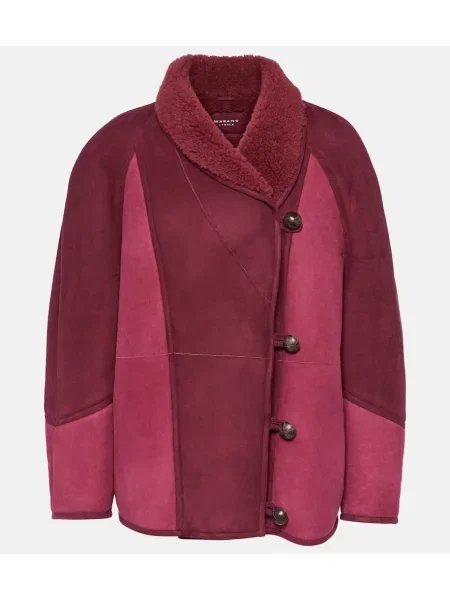 Geacă Marant Etoile din piele de căprioară