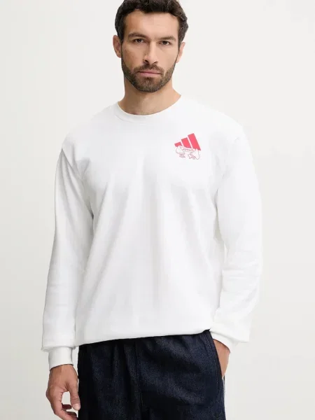 Hanorac Adidas alb