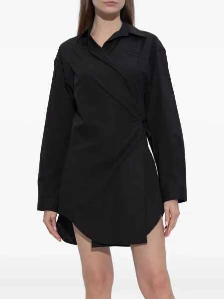 Rochie Diesel cu broderie de costum negru