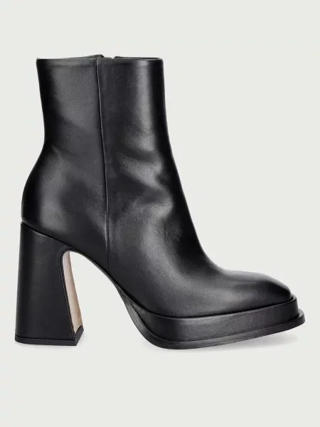 Souliers Martinez bokacsizma női bőr NOVA CHUECA fekete