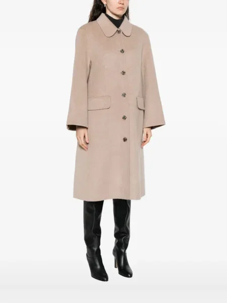 Gulerat palton By Malene Birger