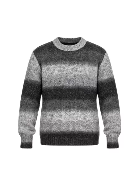 Dzianinowy sweter Daniele Alessandrini szary