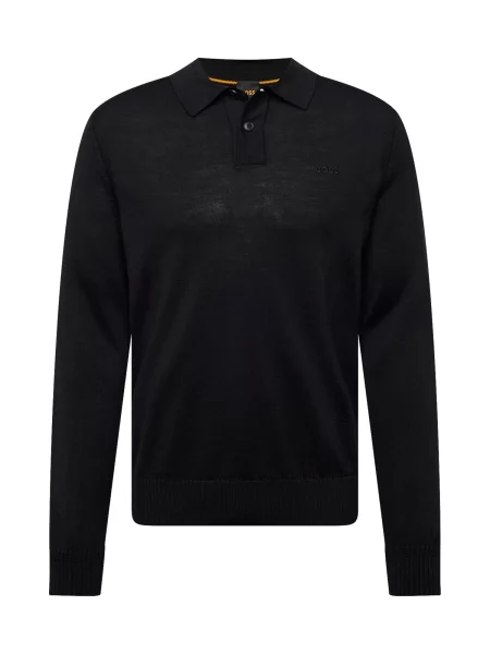 Pulover Boss de lână negru
