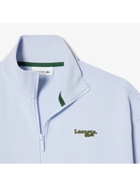 Lacoste толстовка Relaxed Fit блакитна