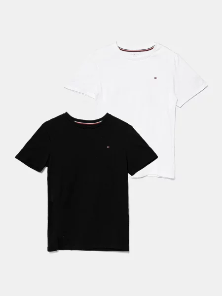 Tommy Hilfiger Dječja majica kratkih rukava crna
