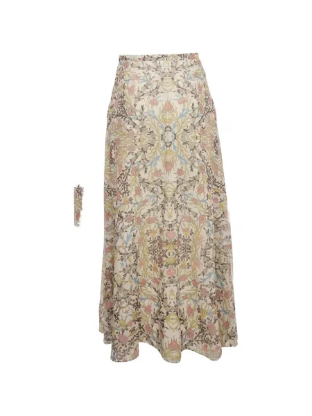 Fustă midi Weekend Max Mara cu model floral cu imagine