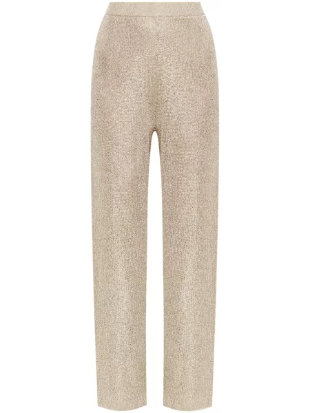 Pantaloni Cult Gaia auriu