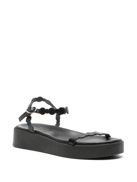 Δερμάτινα σανδάλια Ancient Greek Sandals μαύρο