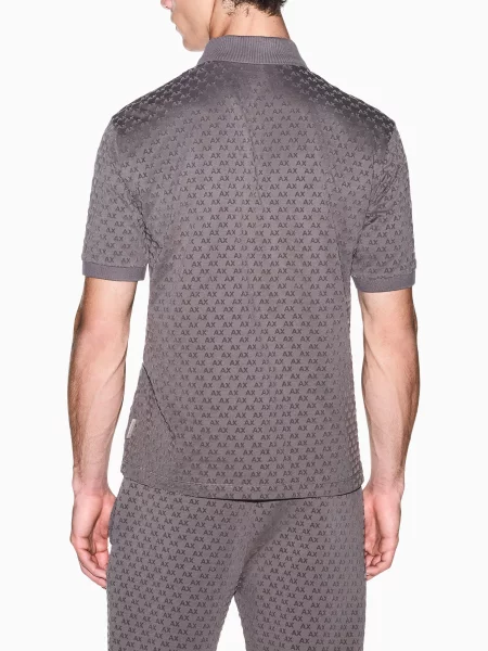 Поло Armani Exchange коричневий
