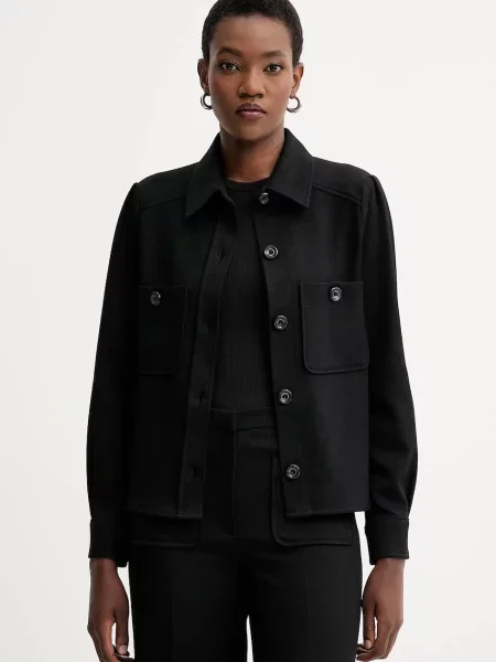 Сорочка Sessun regular класичний комір чорний