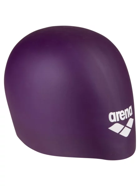 ARENA Plavecká čiapka tmavofialová biela