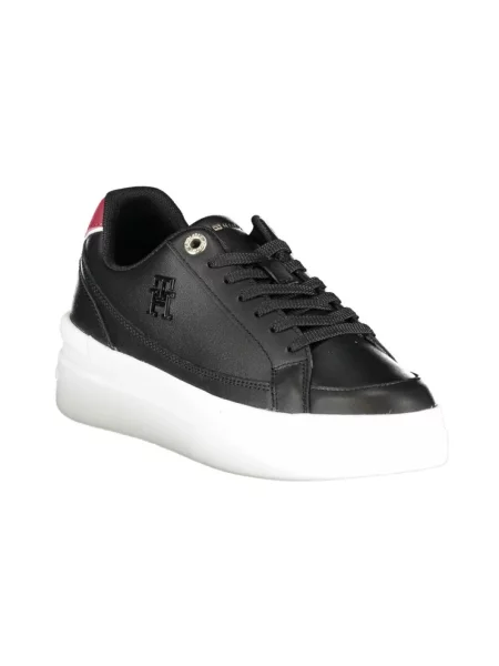 Trampki Tommy Hilfiger skórzane czarne