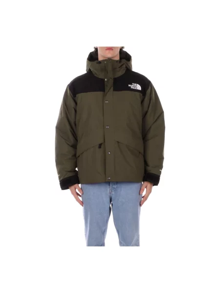 Kurtka puchowa The North Face zielona