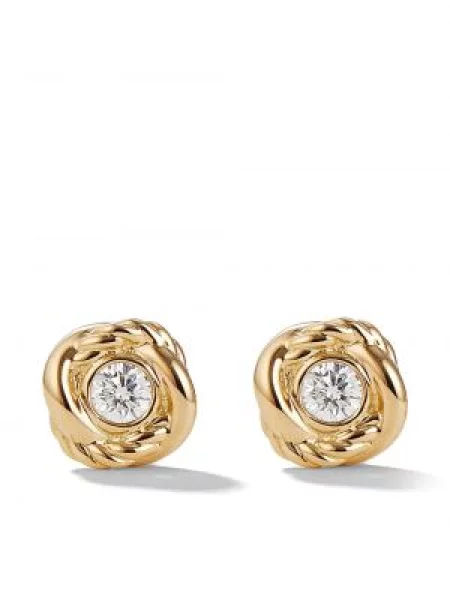 Cercei David Yurman galben