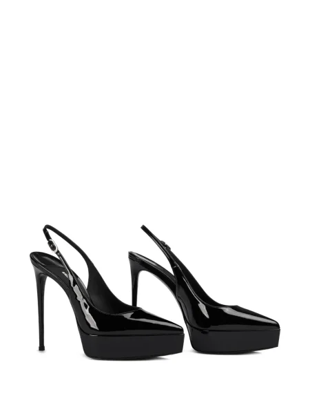 Pantofi cu toc Le Silla slingback negru