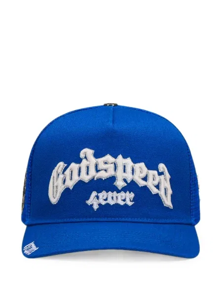 Căciulă Godspeed cu broderie albastru