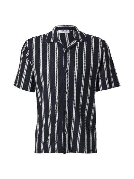 INDICODE JEANS Košulja Olly mornarsko plava bijela