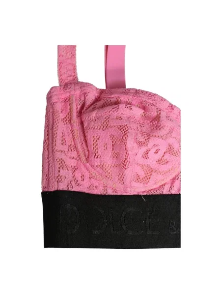 Biustonosz balkonetka Dolce And Gabbana różowa