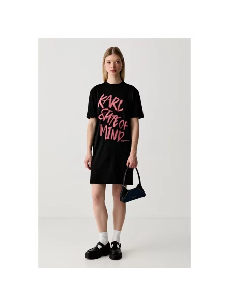 Karl Lagerfeld Jeans sukienka czarna
