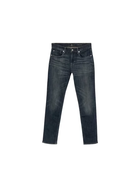 Jeansy 7 For All Mankind niebieskie