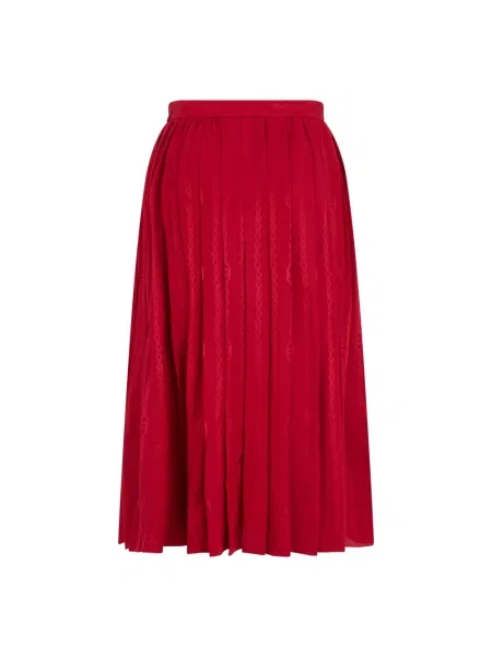 Spódnica midi Gucci czerwona