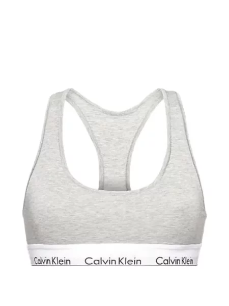 Sutien bralette Calvin Klein Underwear gri