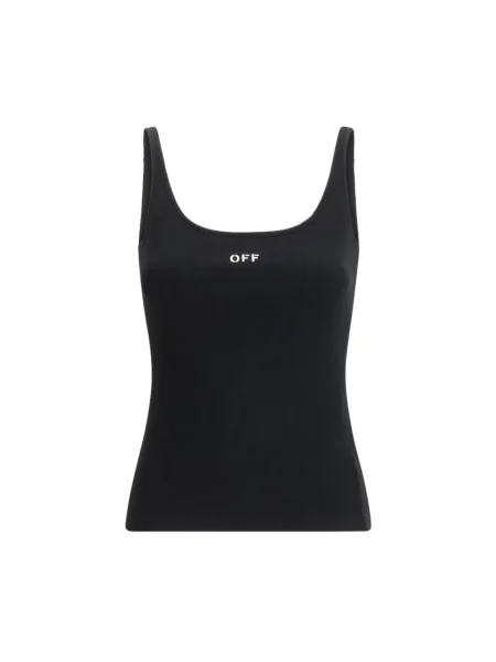 Dzianinowa podkoszulka Off-white biała
