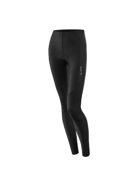 Długie spodnie rowerowe W Bike Tights Thermo Elastic dla kobiet czarne