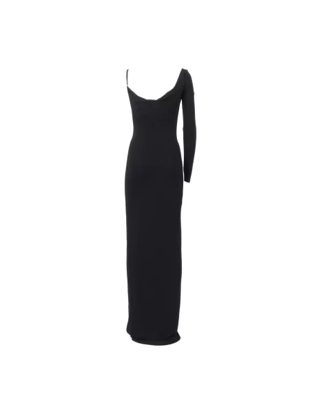 Sukienka maxi Elisabetta Franchi czarna