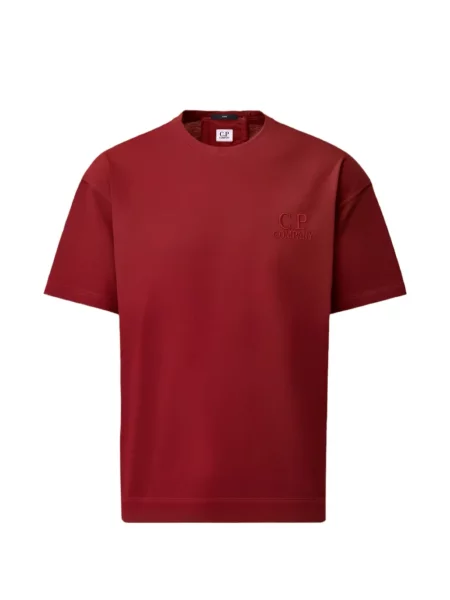 Tricou C.p. Company cu broderie roșu