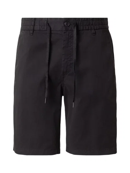 BOSS Pantaloni eleganți negru